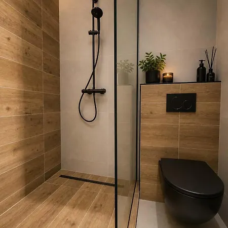 Golden Calm - Private Sauna & Balcony Lejlighed